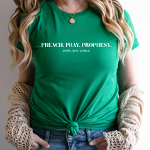 Load image into Gallery viewer, PPP TShirt - Preach, Pray, Prophesy
