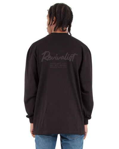 Black Revivalist Long Sleeve T-Shirt