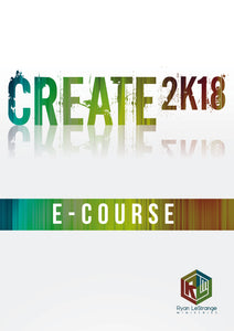 Create 2K18 ecourse