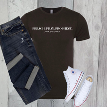Load image into Gallery viewer, PPP TShirt - Preach, Pray, Prophesy